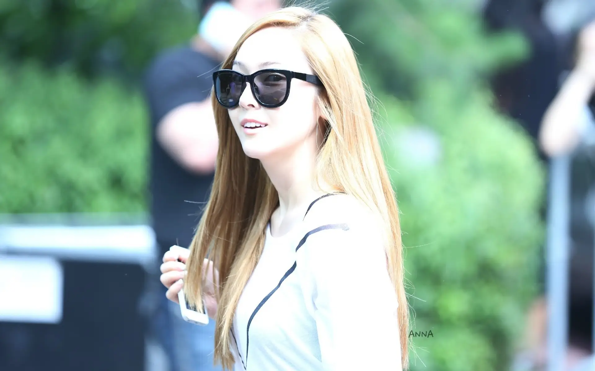 130705 KBS 뮤직뱅크 출근길 제시카 by Anna, ahnvely