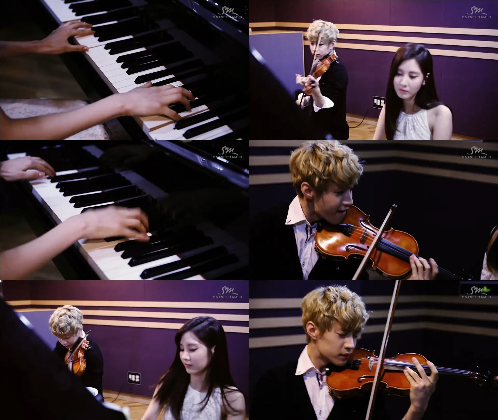 Henry 헨리_Playing 'TRAP' Violin & Piano ver. with SeoHyun 서현 of Girls' Generation