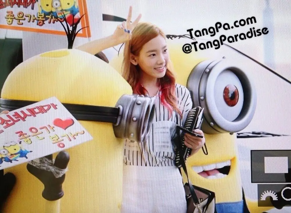 130719 태연 인스타그램 + 영상 - 나 마중나왔떠요? #minions