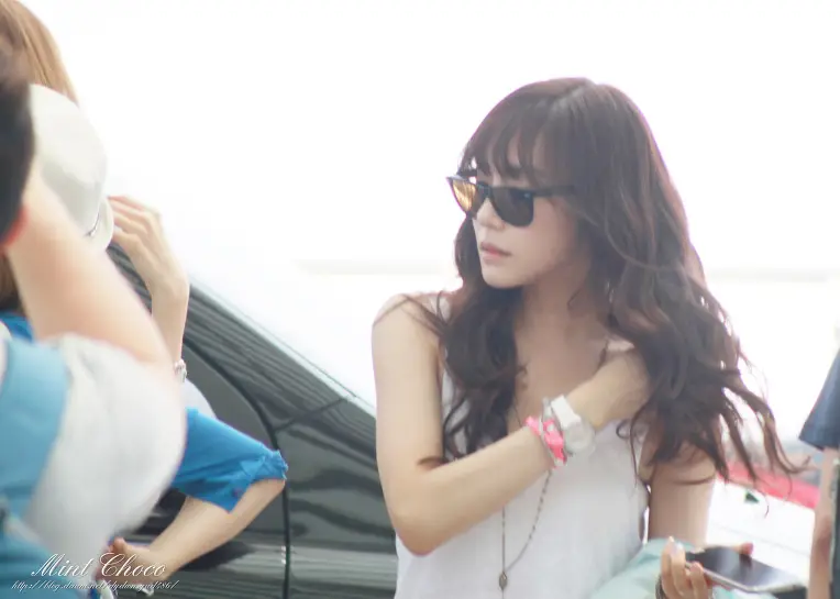 130621 인천공항 출국 티파니&유리&써니&태연 by 훈탱