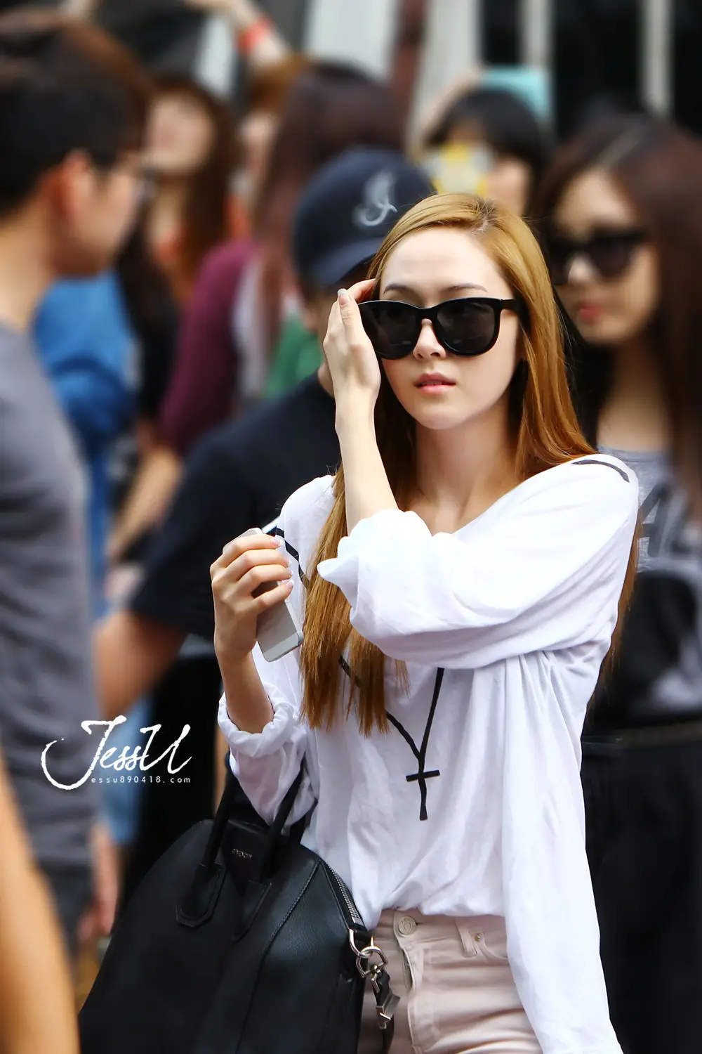 130705 KBS 뮤직뱅크 출근길 제시카 by JessU