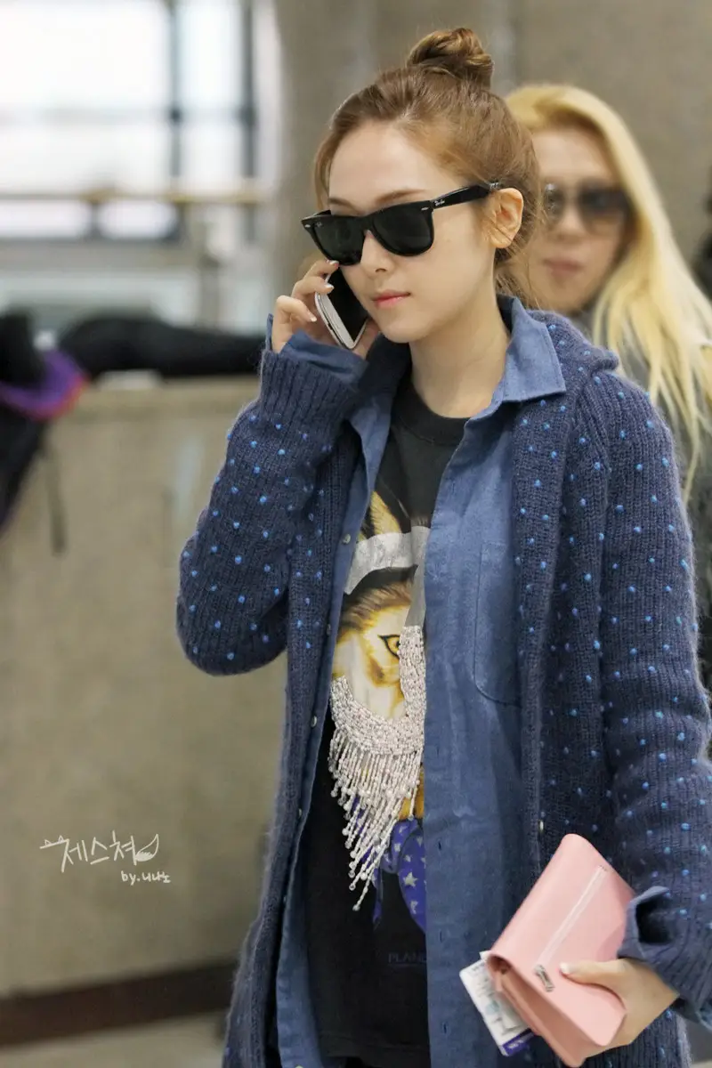 [14 Pics] 제시카(Jessica) - 121108 ~ 09 김포공항 직찍