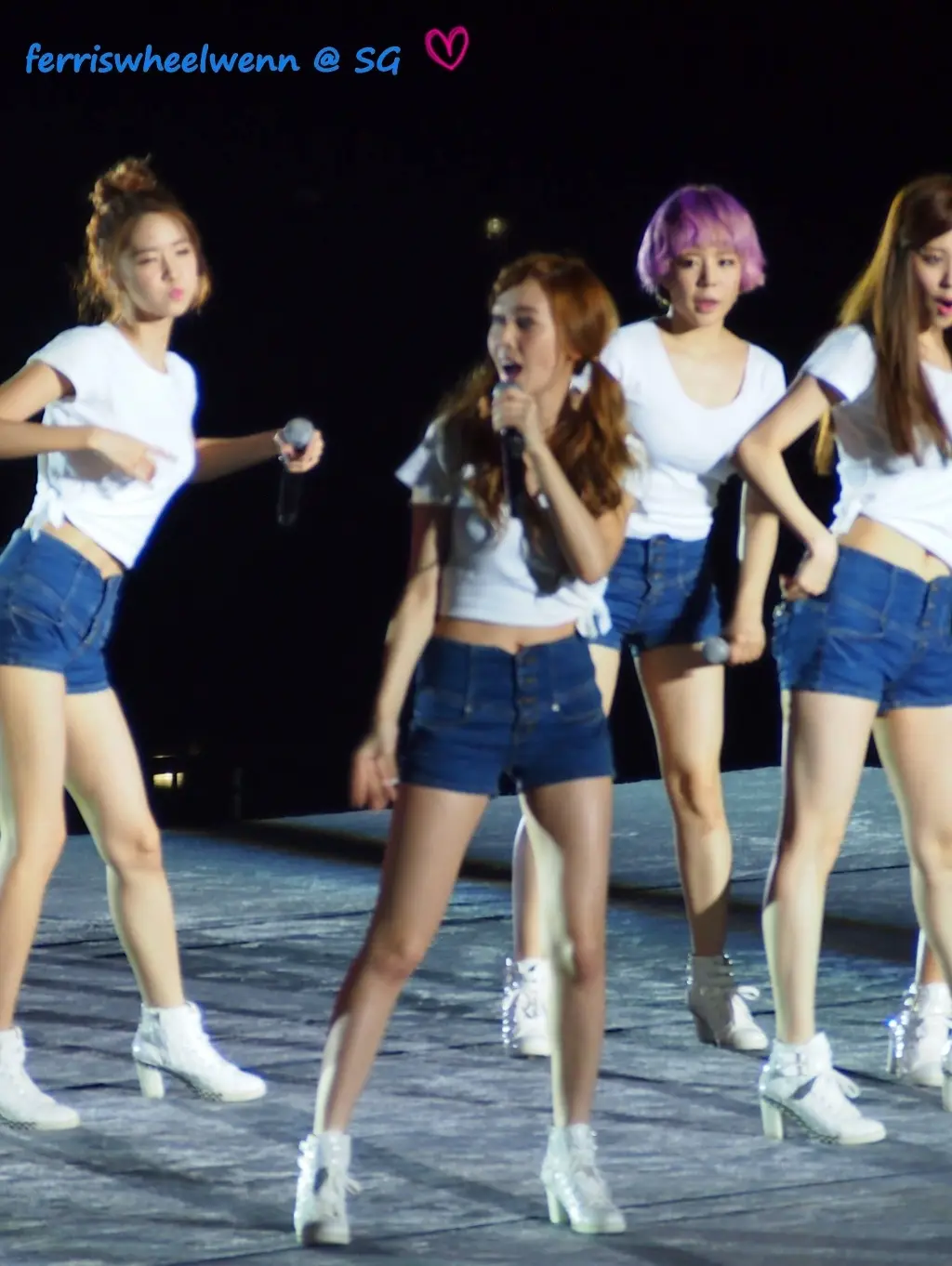 SNSD_제시카 직찍 @ 121123 싱가포르 SM 콘서트 by Heavenly Forest,St9rAboveMe,Ferriswheelwenn