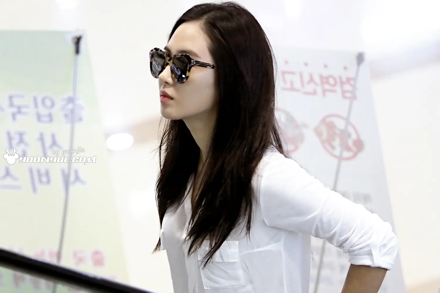 130711 김포공항 출국 유리, 윤아 by 윤율닷컴 guanjia