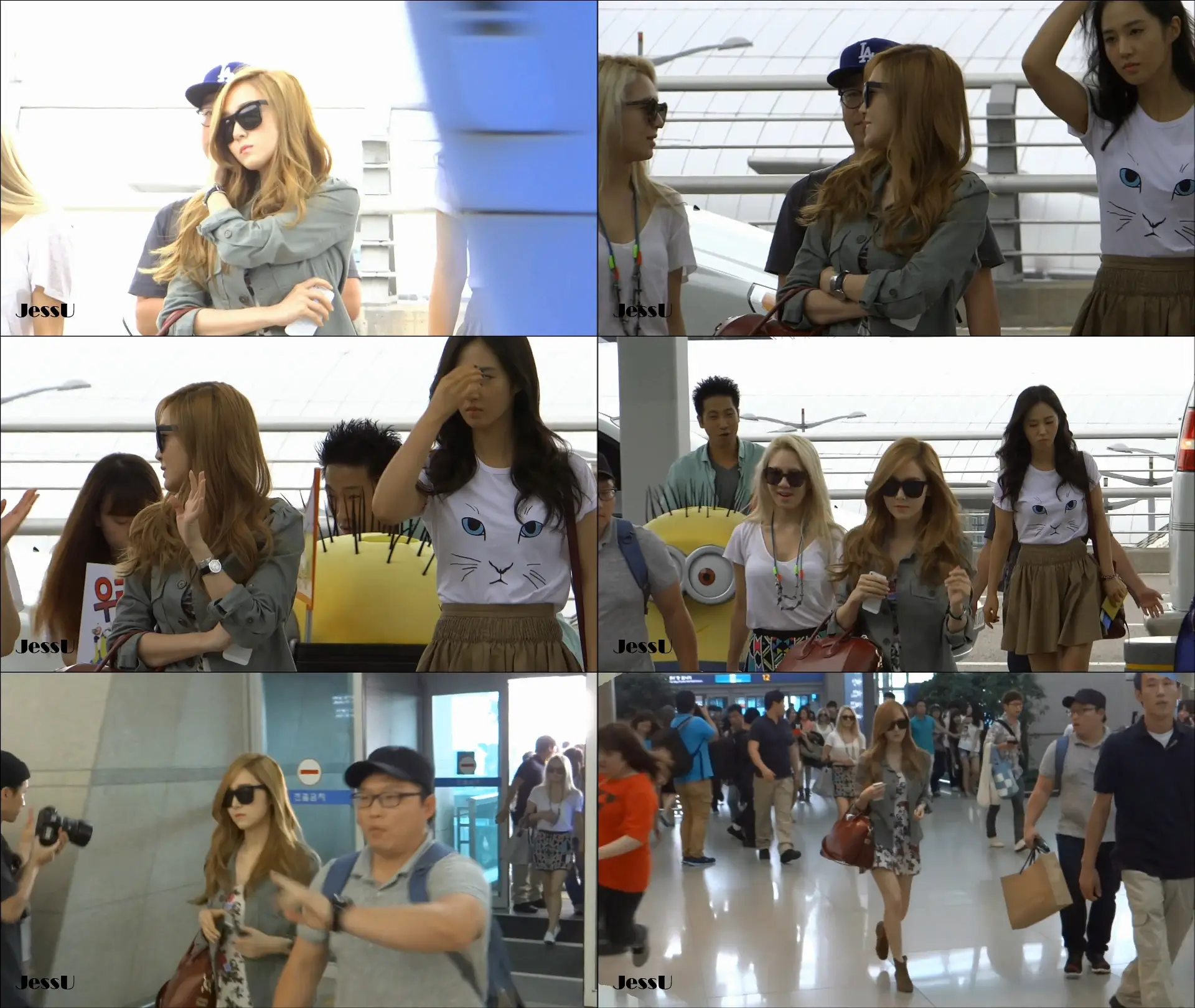 130719 인천공항 출국 제시카 직캠 by JessU