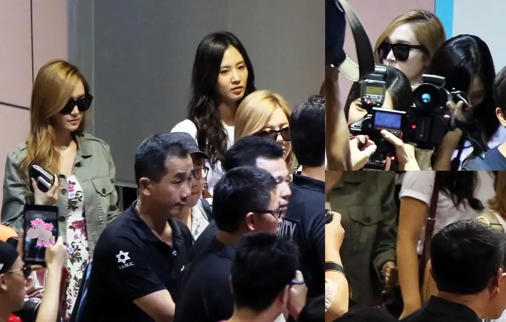 130719 타오위안 공항 입국 제시카, 유리 by soshifest