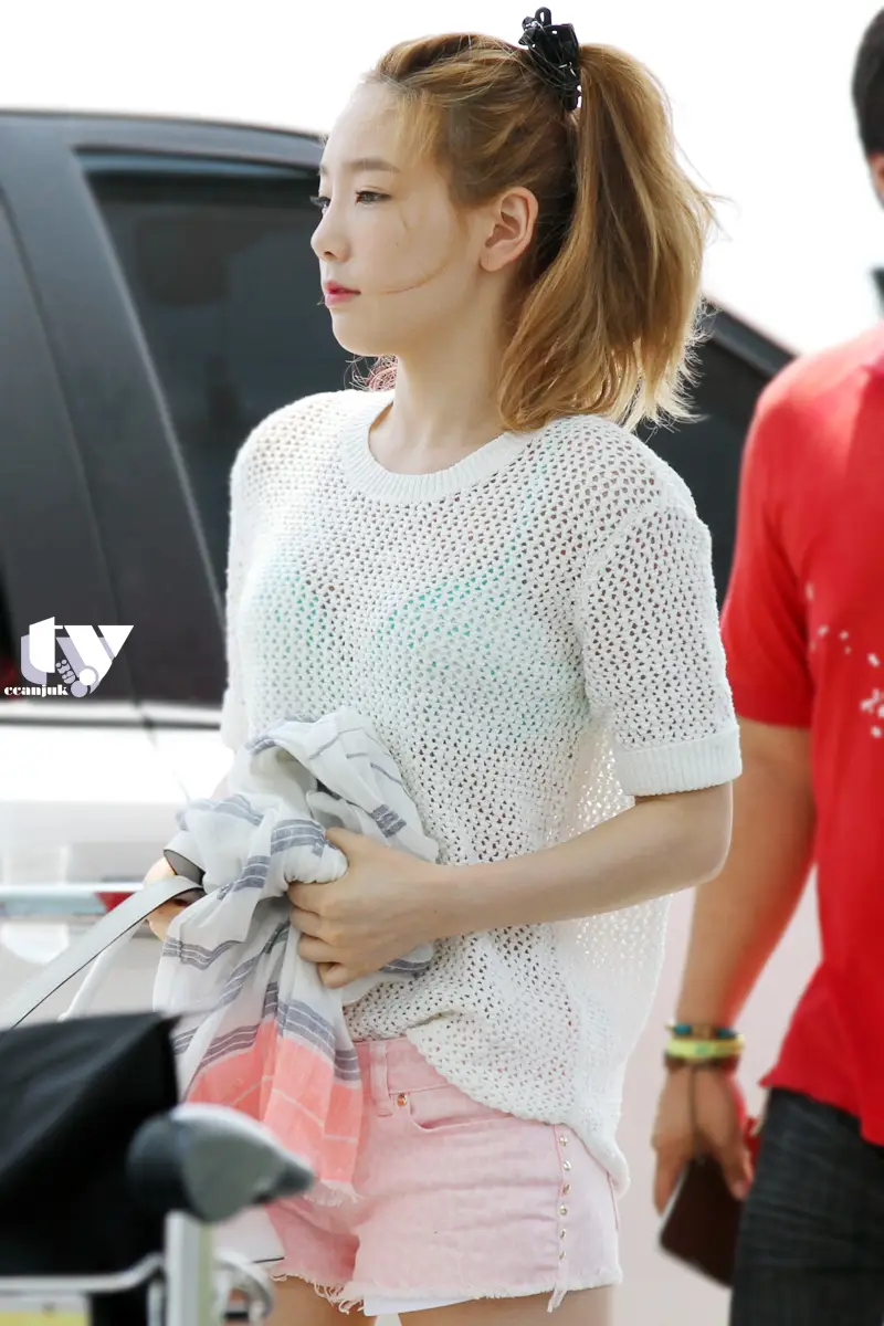 130621 인천공항 출국 태연 by 깐죽