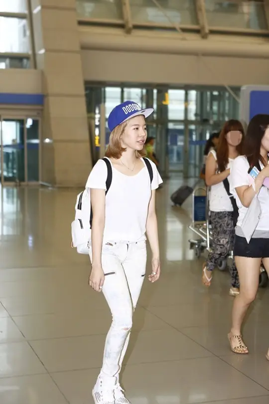 130727 인천공항 출국 써니 기자사진