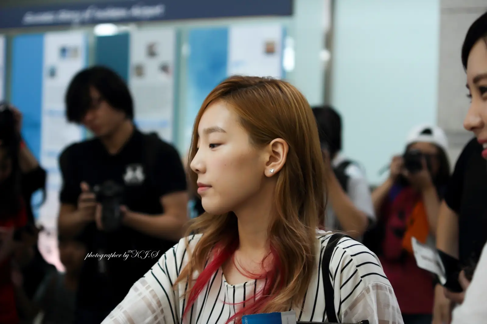 130719 인천공항 소녀시대 태연 출국 By K.J.S