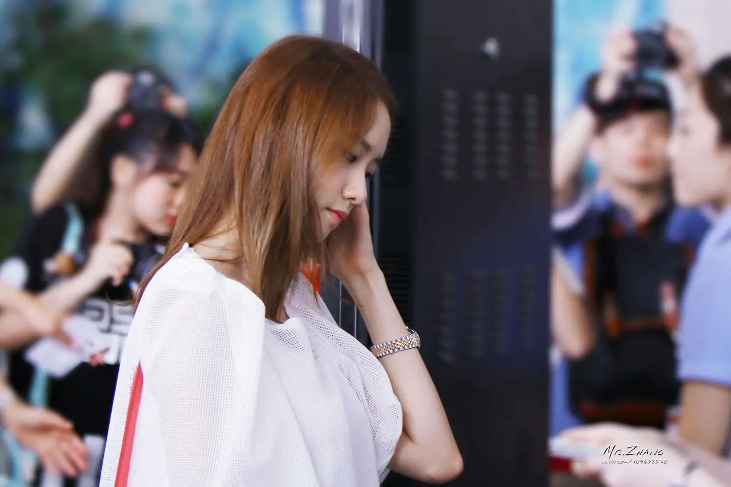 130628 김포공항 출국 태연,윤아,서현 by Mr.Zhang