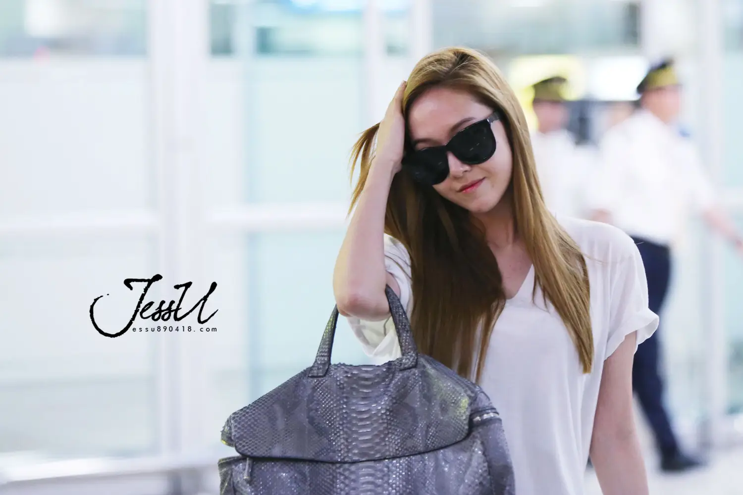 130717 김포공항 입국 제시카 by JessU, ILOVEP10, myungshoo_