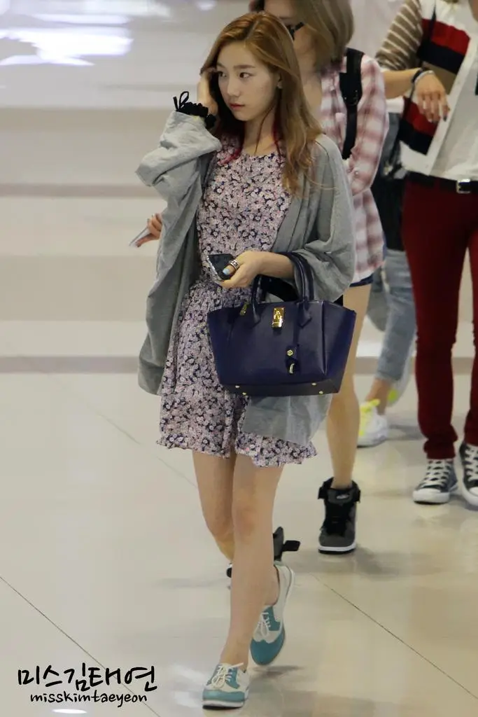 130711 김포공항 출국 탱구 by mr.zhang, 미스김태연, 소시코어, 오태니 ceci