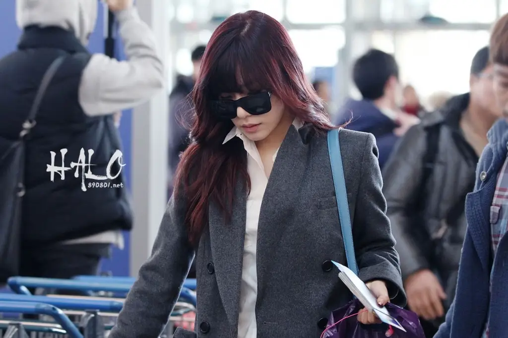 티파니(Tiffany) 직찍 @ 130222 인천 공항 by Halo