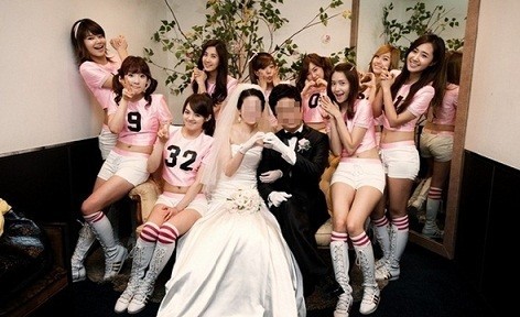 소녀시대, 매니저 결혼식 참석..축가는 “oh!