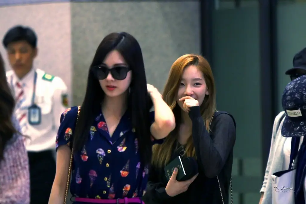 태연,제시카,티파니,유리,서현 :: 130522 인천공항 직찍