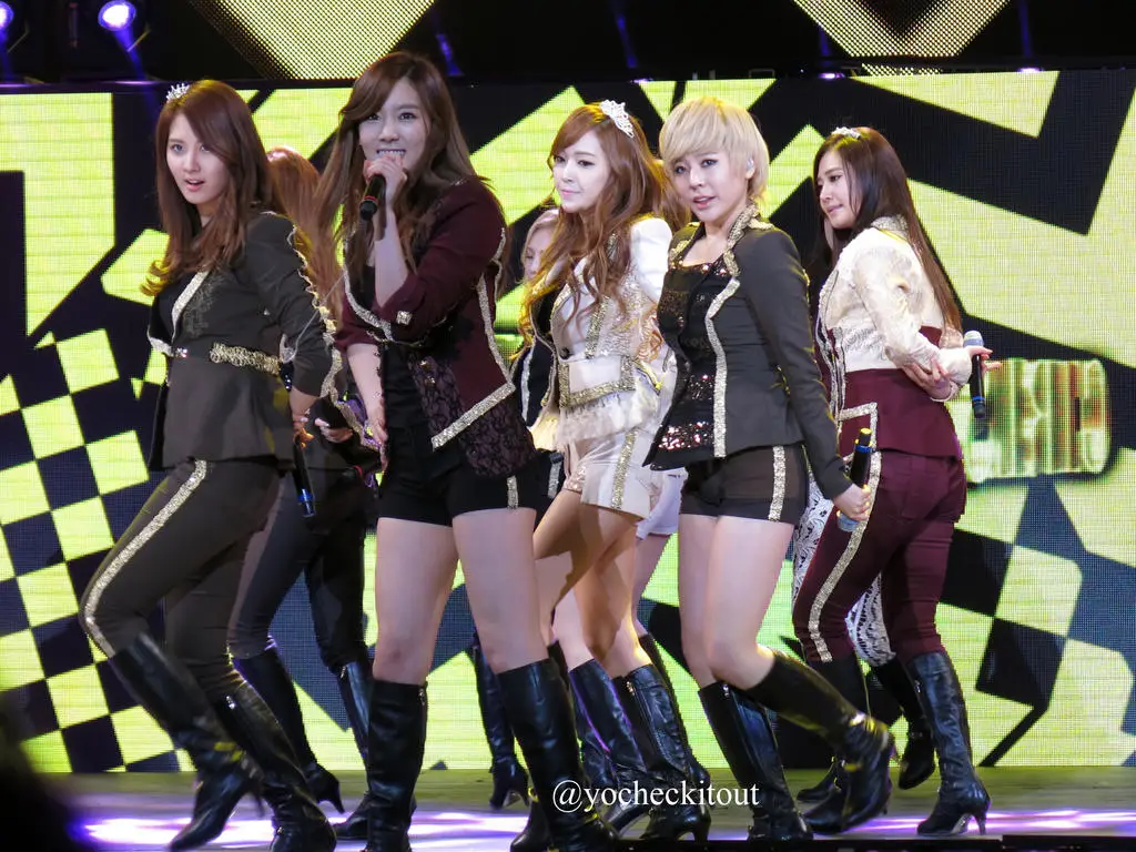 소녀시대(SNSD) 직찍 @ 121110 SBS K-POP Super Concert