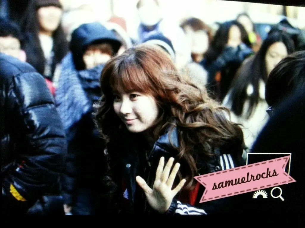 [preview.1] 소녀시대 직찍 :: 130104 뮤직뱅크 출근길