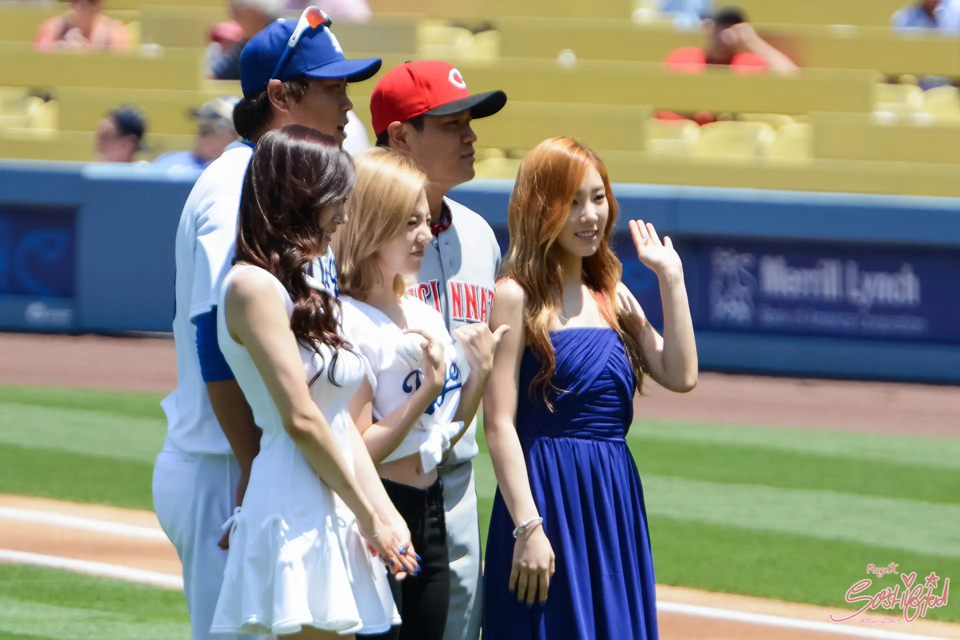 130728 LA 다저스 한국의 날 행사 태티써 by RageX009, 9S