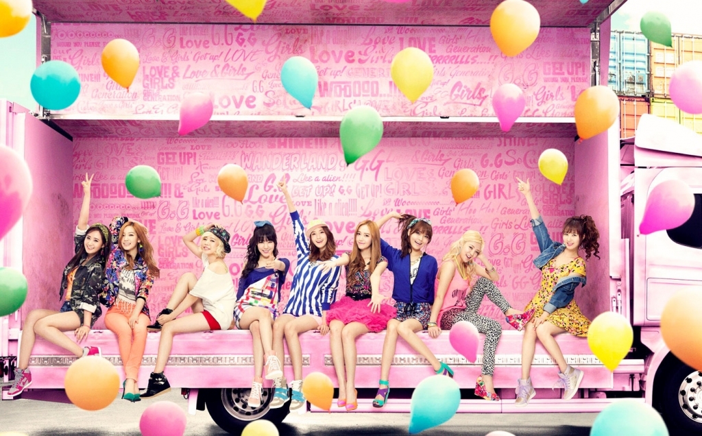 소녀시대(SNSD) 일본 공홈 단체사진 + 추가