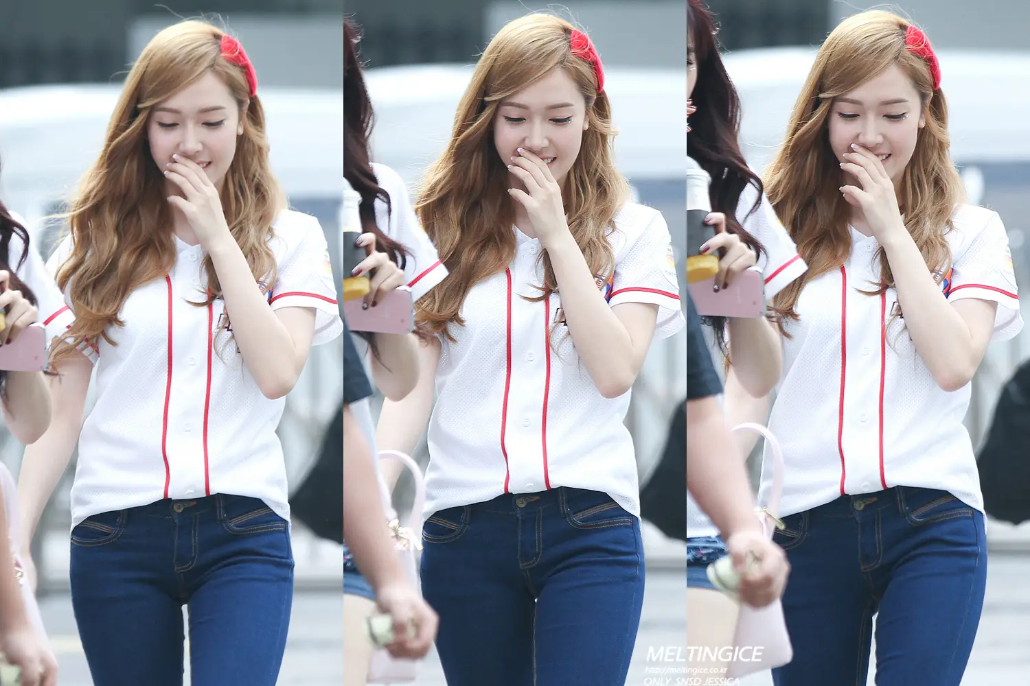 130705 뮤직뱅크 출근길 제시카 by Melting Ice, 정시스닷컴