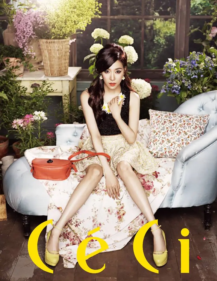 소녀시대 페이스북 티파니 - Tiffany on Magazine Ceci (Ceci 2013년 8월호)