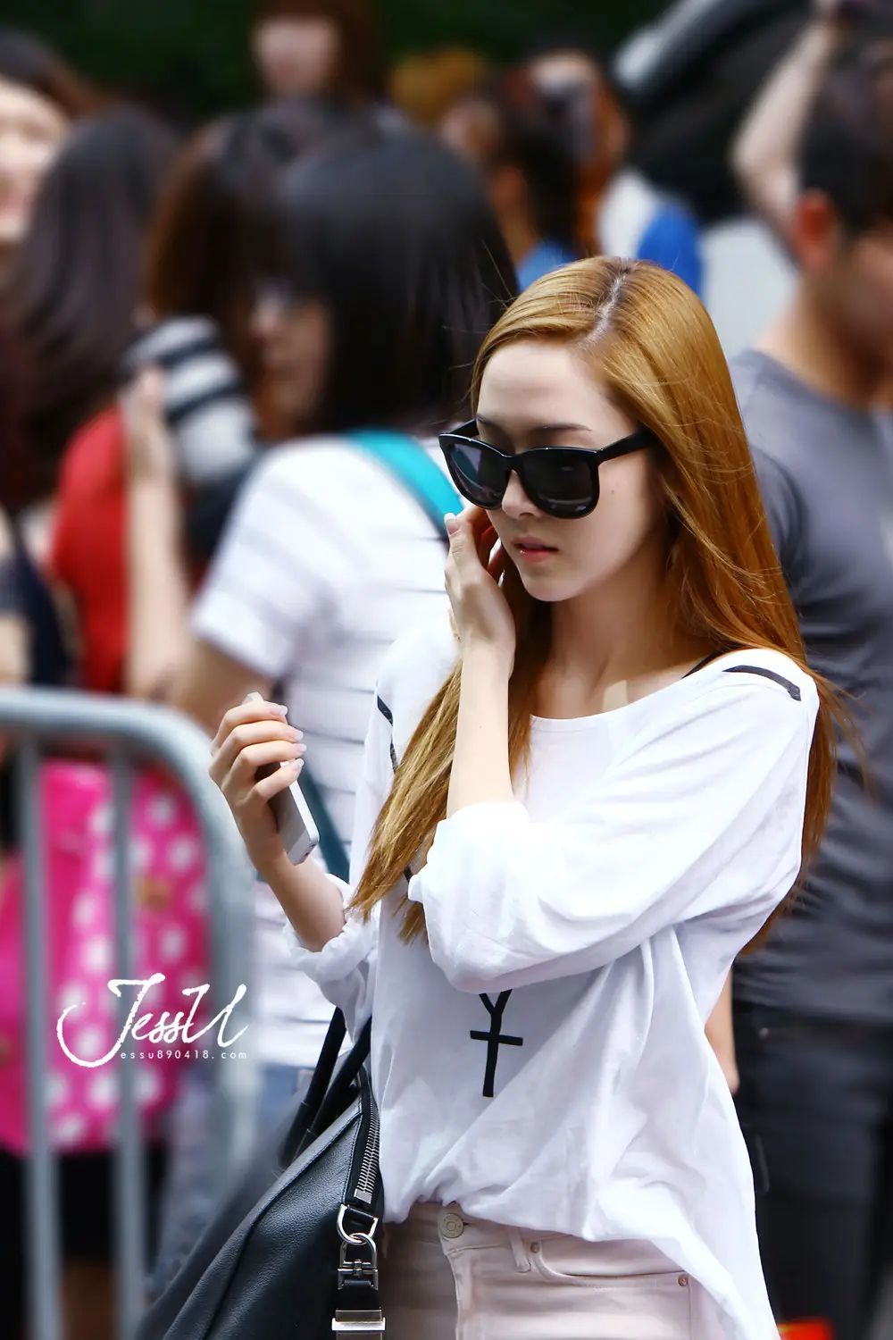 130705 KBS 뮤직뱅크 출근길 제시카 by JessU