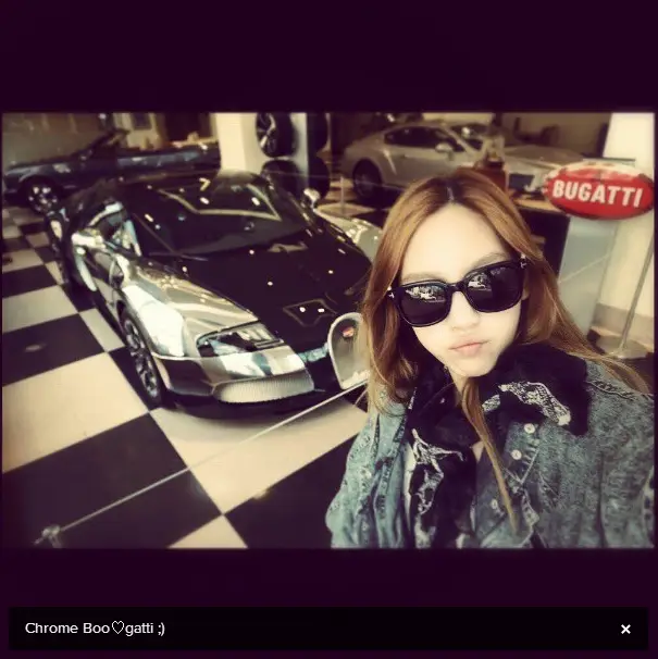 탱스타그램 업데이트 :: Chrome Boo♡gatti ;)