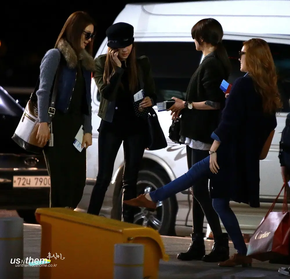 SNSD 직찍 @ 121108-09 김포,인천공항 출,입국 by usNthem first- & 후식이