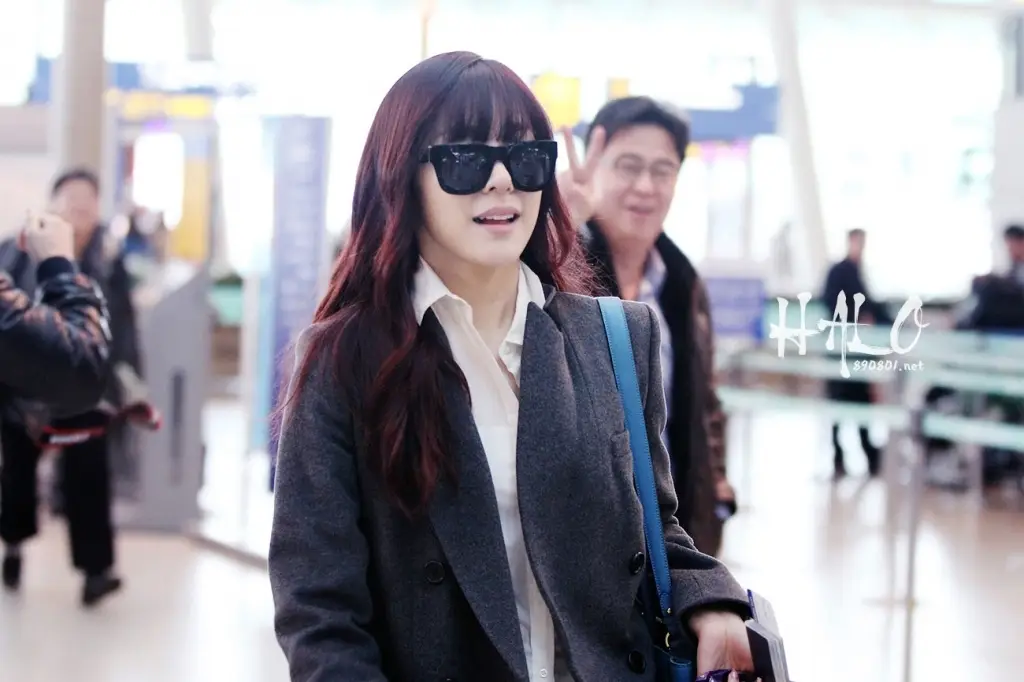 티파니(Tiffany) 직찍 @ 130222 인천 공항 by Halo