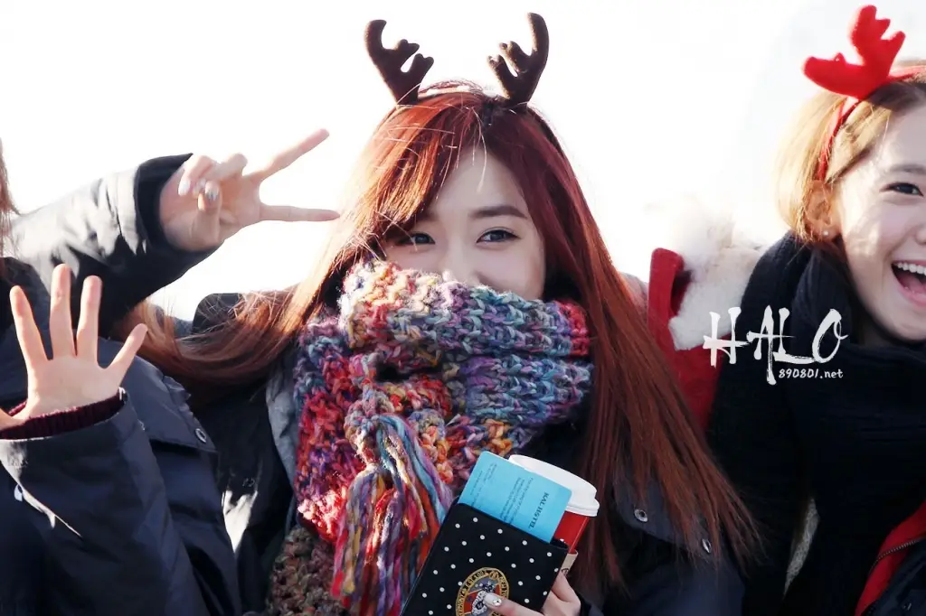 티파니(Tiffany) 직찍 @ 121224 인천공항 출국 by Halo