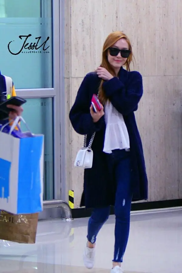 제시카(Jessica.SNSD) 직찍 - 130422 김포공항 입국 by 윤식시대, JessU, 소시코어