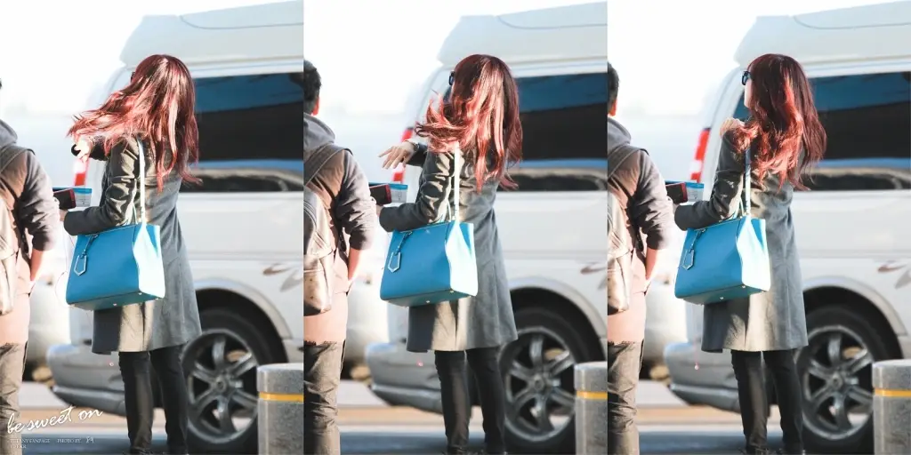 티파니(Tiffany.SNSD) 직찍 @ 130222 인공 출국 by BE SWEET ON