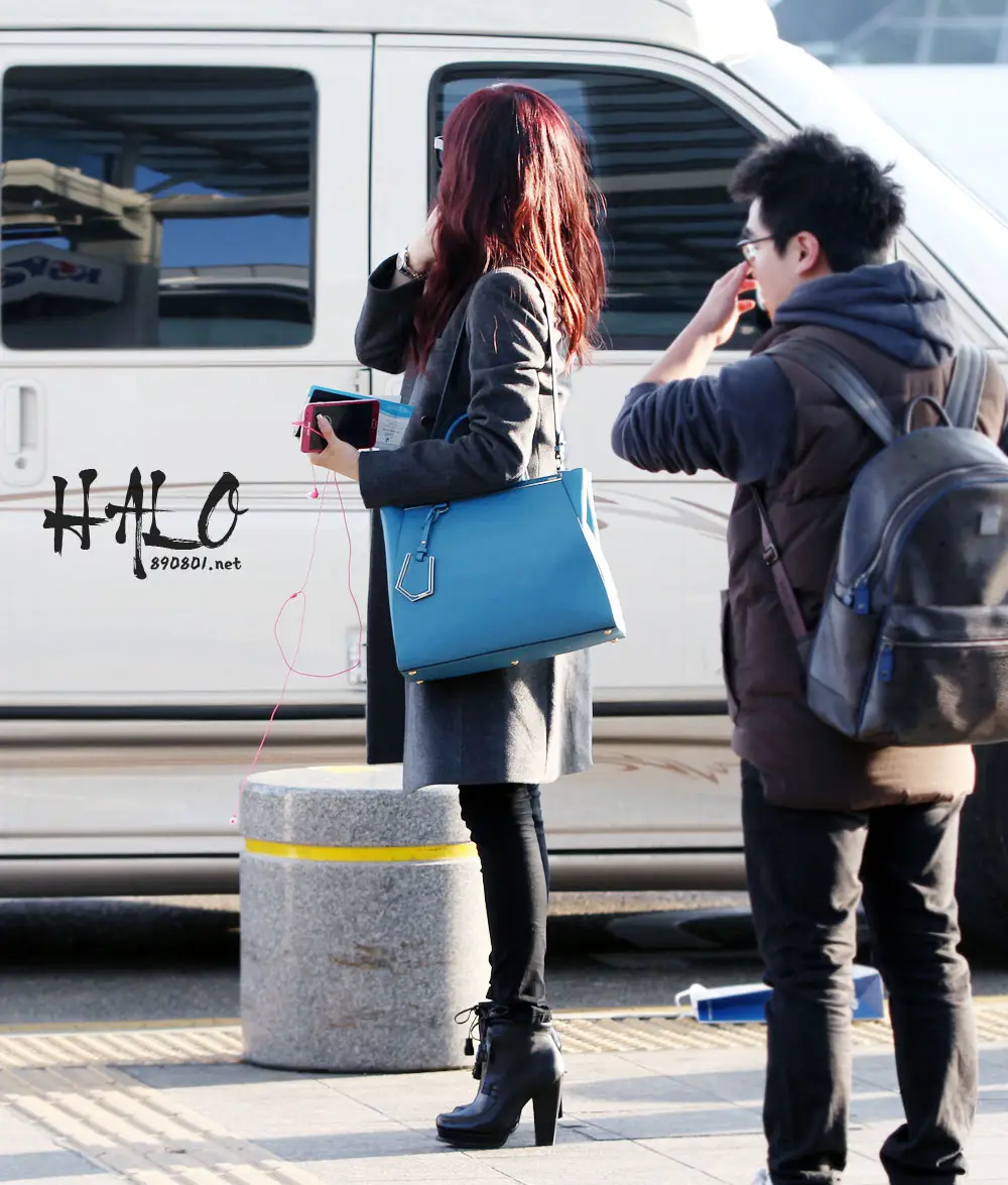 티파니(Tiffany) 직찍 @ 130222 인천 공항 by Halo