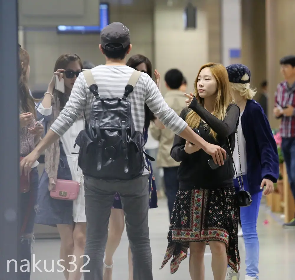 태연,제시카,티파니,유리,서현 :: 130522 인천공항 직찍