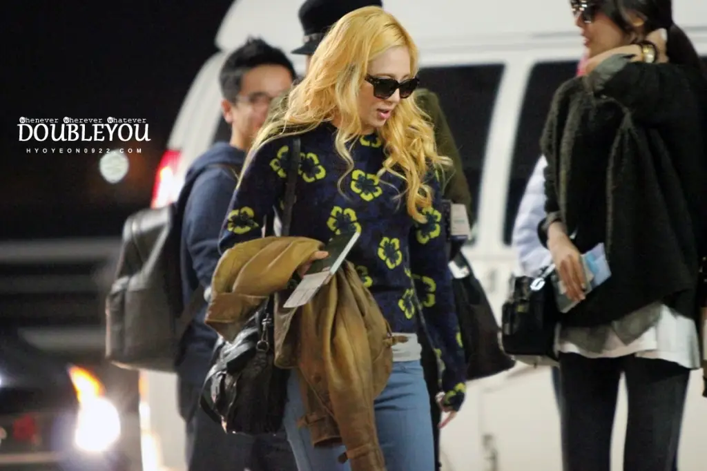 효연(SNSD) 직찍 @ 121109 인천공항 출국 by DOUBLEYOU