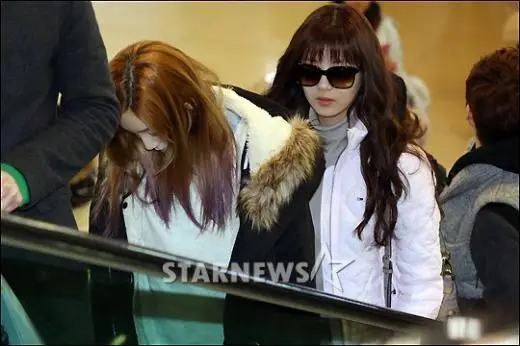 소녀시대 130215 아레나 투어 출국 기사사진