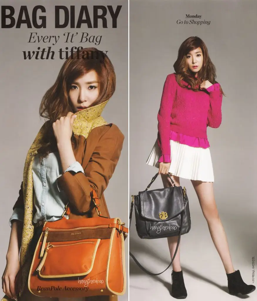 SNSD_티파니 @ Bean Pole Bag Diary