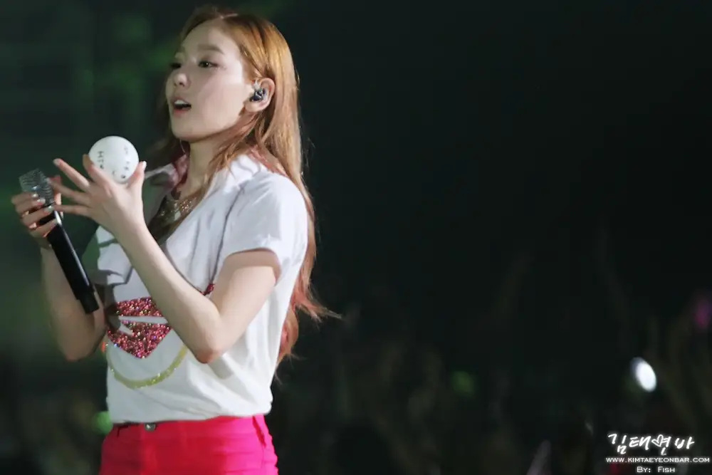 태연(Taeyeon)... 130608 GIRLS&PEACE 콘서트 by 김태연바