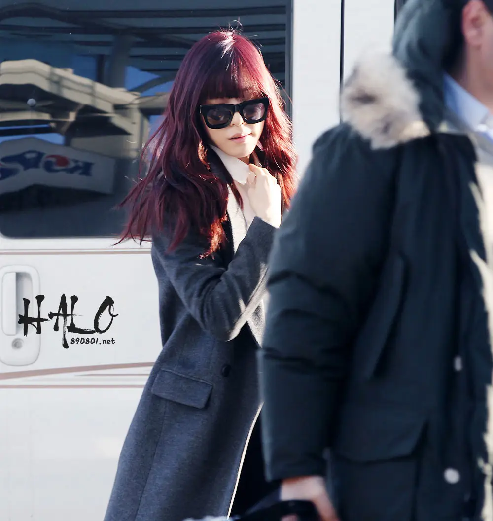 티파니(Tiffany) 직찍 @ 130222 인천 공항 by Halo