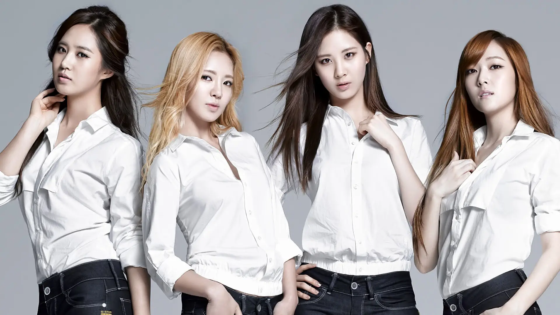 [G-Star Raw.jpg] 소녀시대 화보, 청순미로 살아남은 유일한 걸그룹 포스