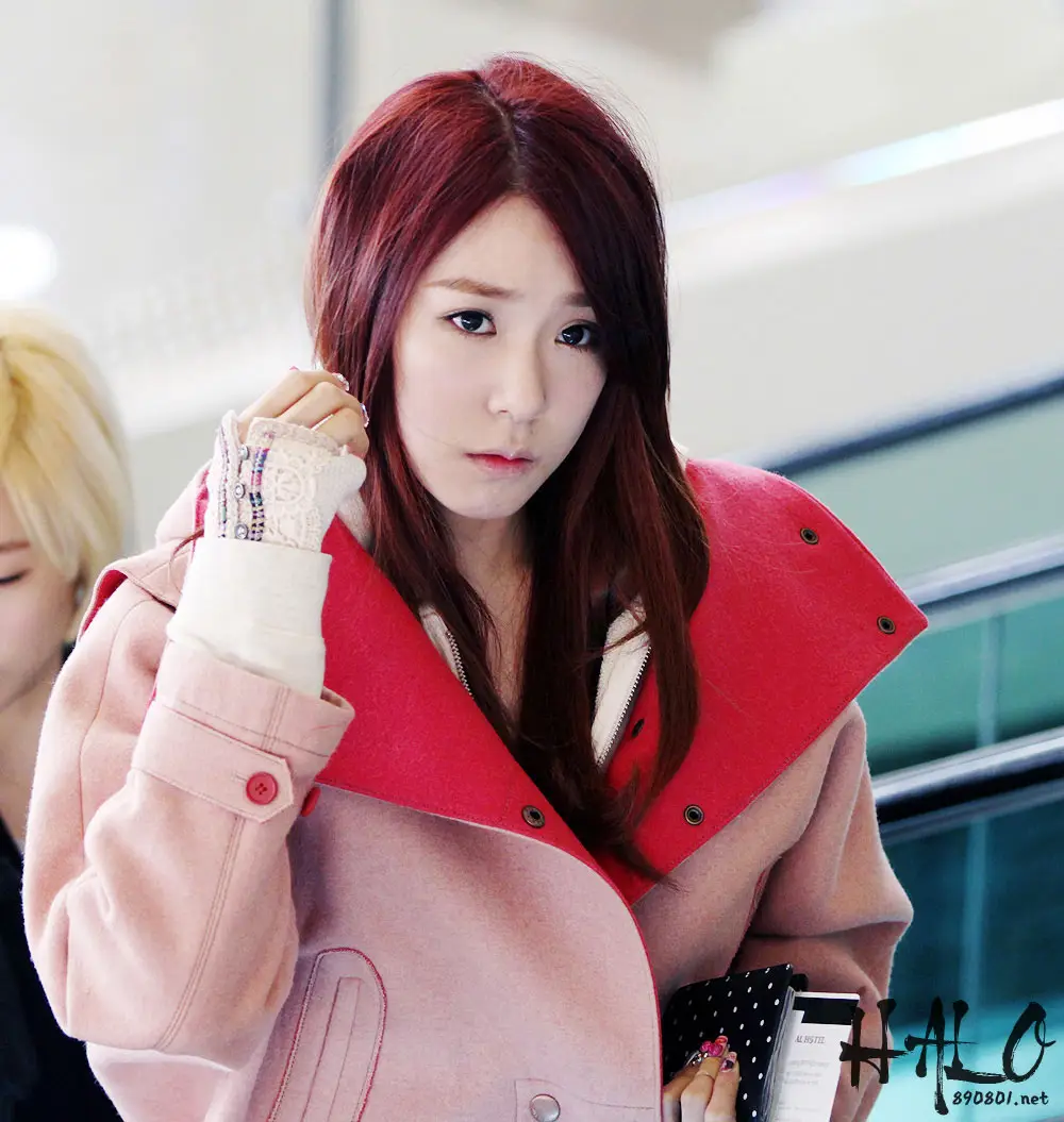 티파니(Tiffany) 직찍 @ 130204 김포공항 (Halo,fanyholic)