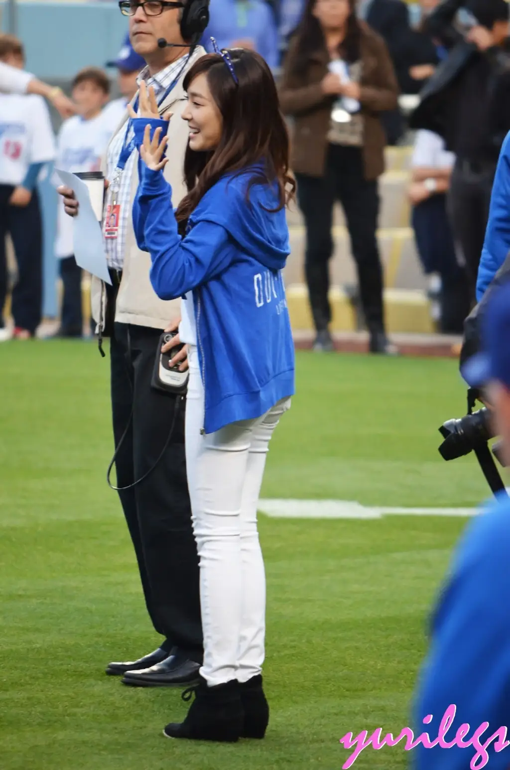 티파니(Tiffany) 직찍 :: 130507 LA다저스 시구