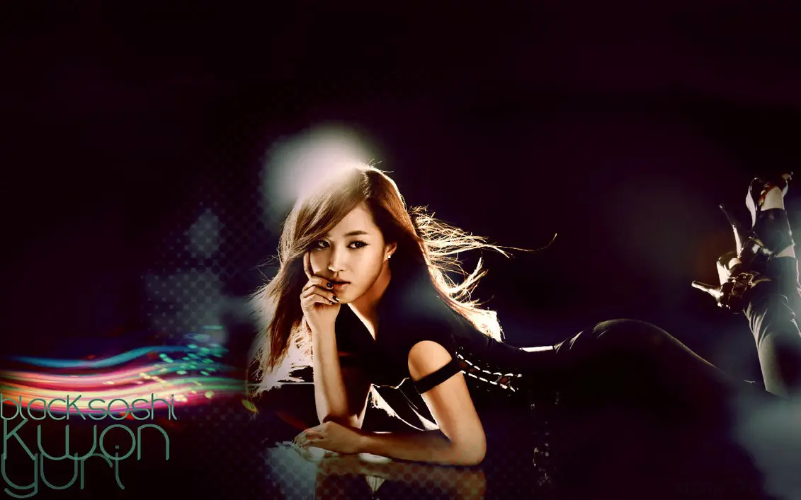 SNSD - Yuri_black ver. @ 팬아트