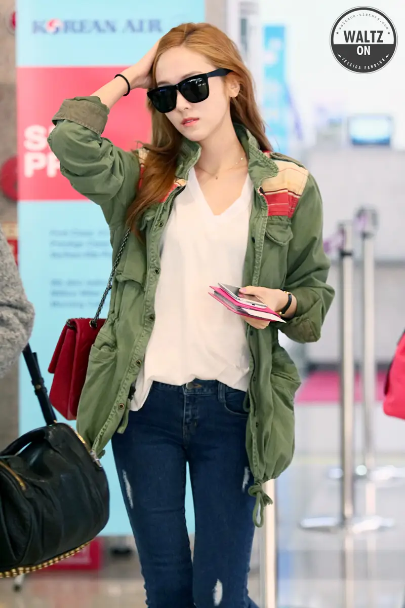 제시카(Jessica.SNSD) 직찍 - 130416 김포공항 출국