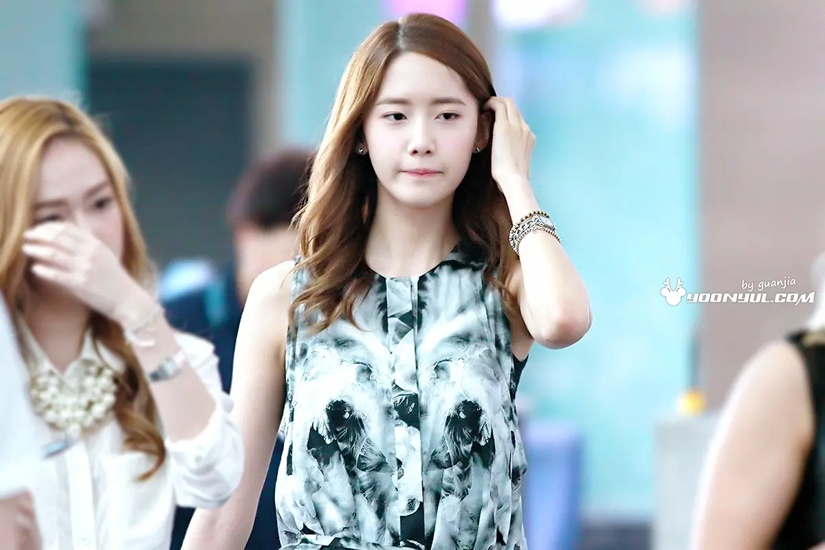 130621 인천공항 출국 윤율(윤아+유리) by 윤율닷컴 guanjia, The Goddess 대문