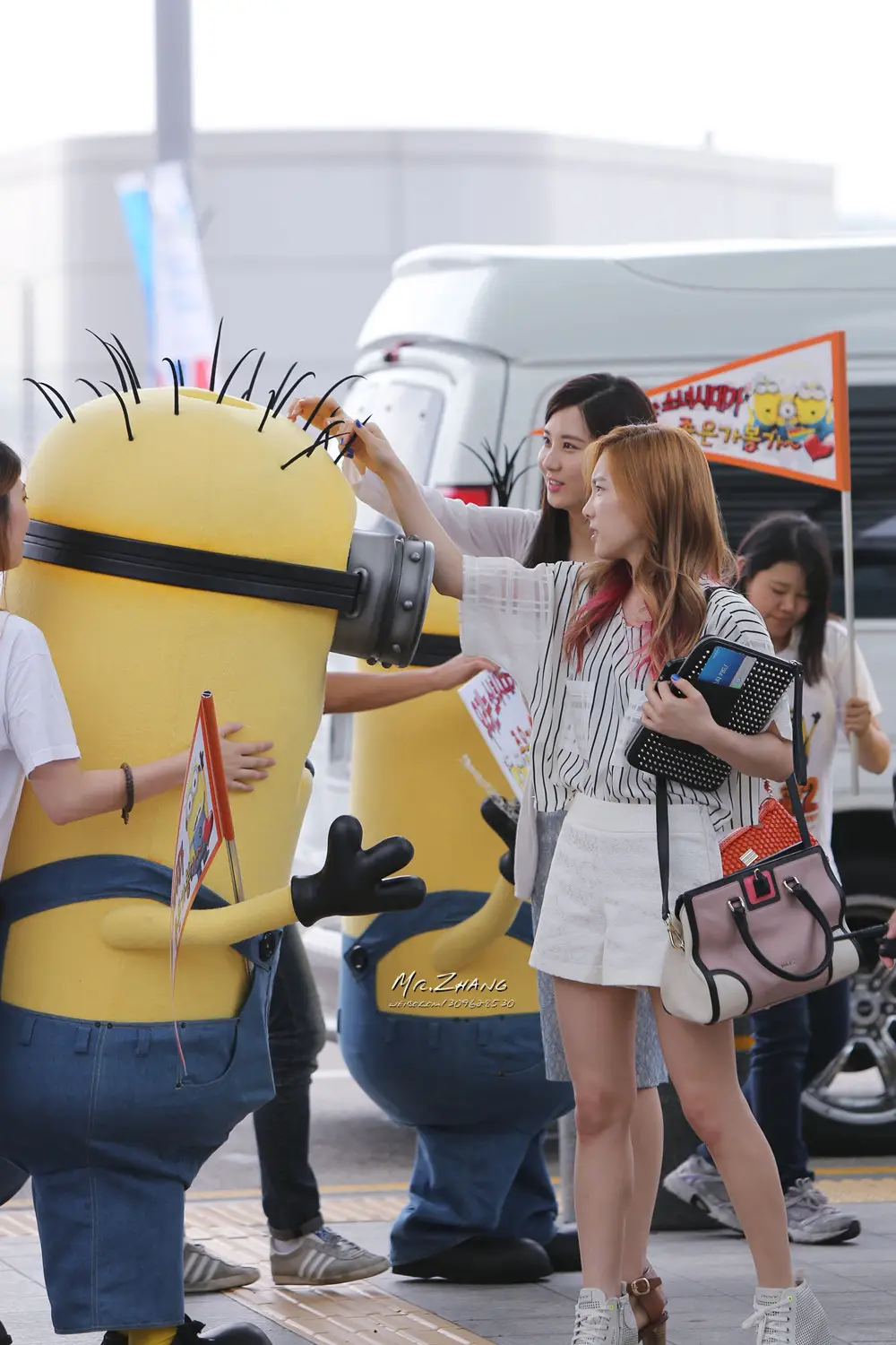 130719 인천공항 출국 태연&서현 by Mr. Zhang