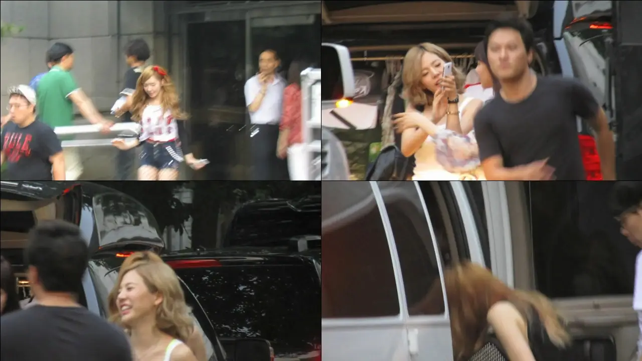 파니의 파파라치 순규 @ 130705 Final departure from KBS