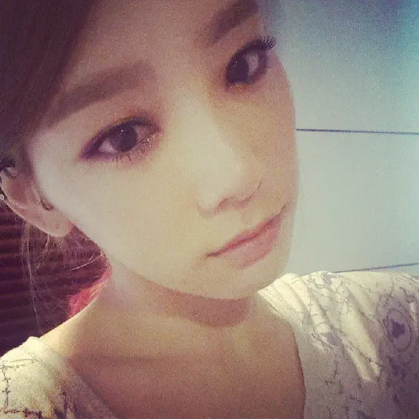 130721 태연 인스타그램 업뎃 - Good morning^^