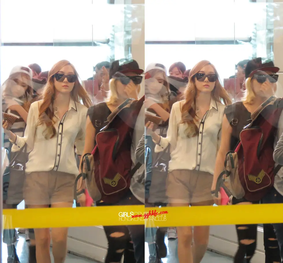 제시카(Jessica) 직찍 - 130526 타오위안 공항 입국 by @GGHKFC