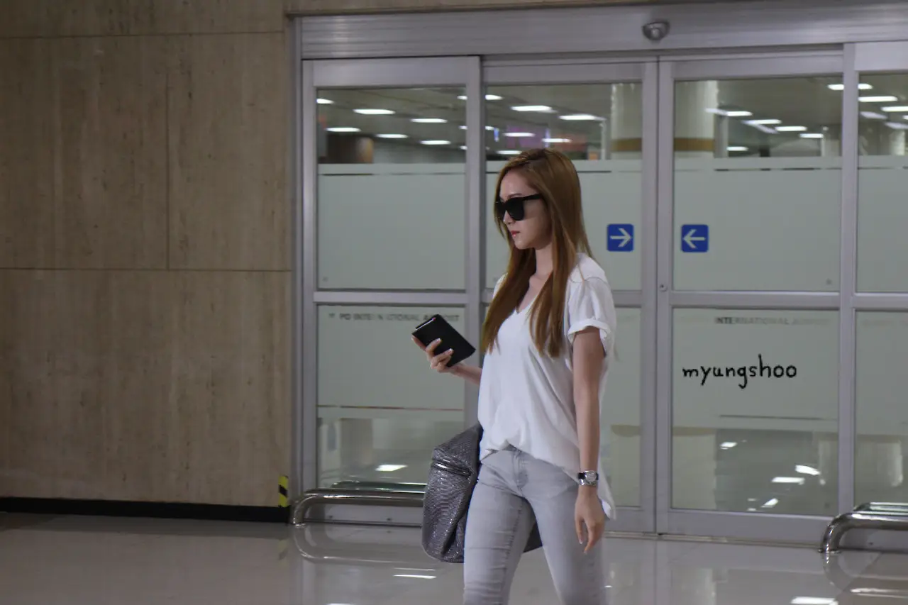 130717 김포공항 입국 제시카 by JessU, ILOVEP10, myungshoo_